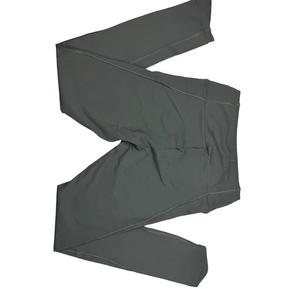 Gymshark Speed Training Leggings Womens XS Charcoal Grey Athleisure Seamless NEW - Picture 2 of 8